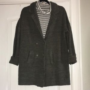 Fre People Oversized Blazer Cardigan